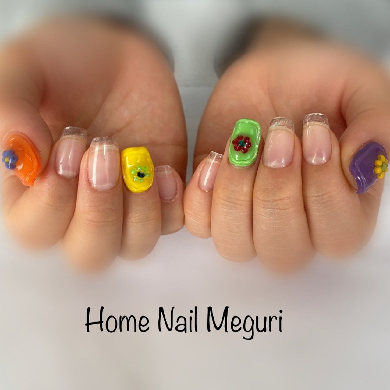 Home Nail Meguriのネイルデザイン No ネイルブック