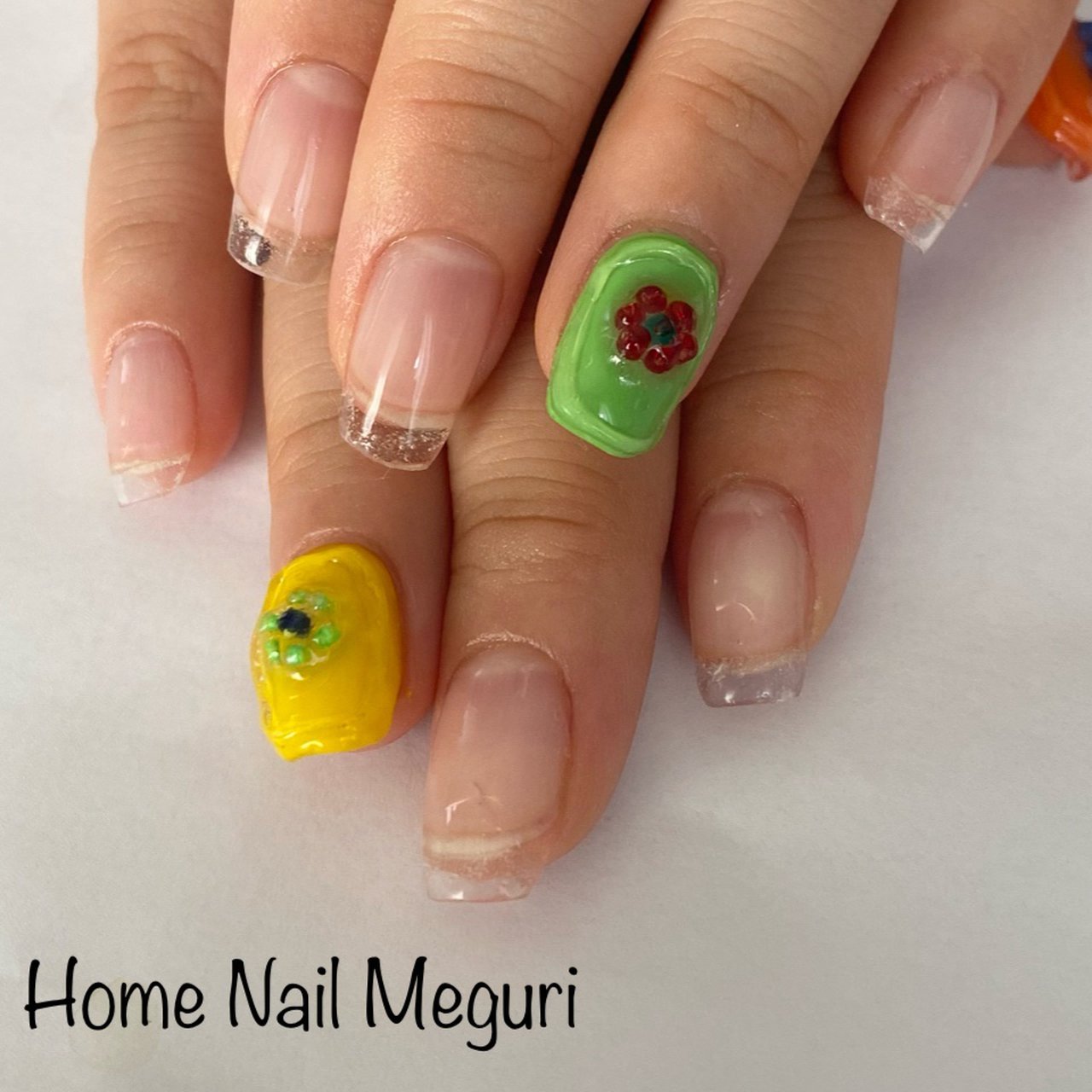 Home Nail Meguriのネイルデザイン No ネイルブック