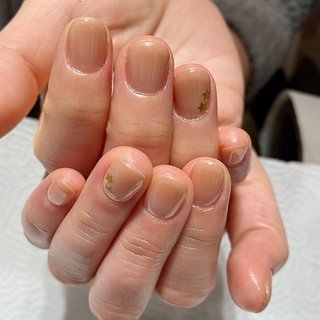 冬 ゴールド カラグラのネイルデザイン ネイルブック