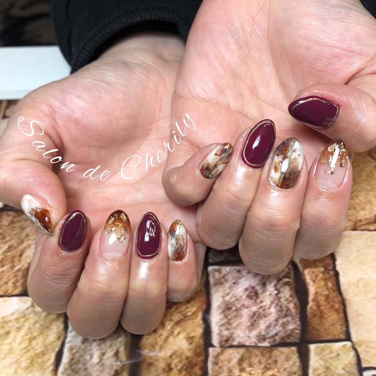 ハンド ニュアンス Salon De Cherilyのネイルデザイン No ネイルブック