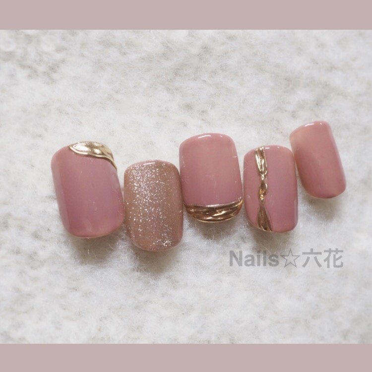 オールシーズン ハンド シンプル マグネット ミラー Kanakoのネイルデザイン No ネイルブック