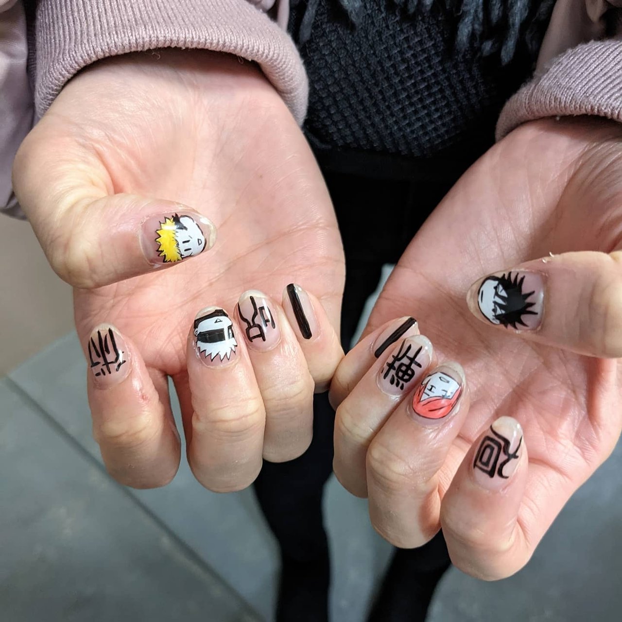 オールシーズン ハンド 痛ネイル キャラクター Hitomiのネイルデザイン No ネイルブック