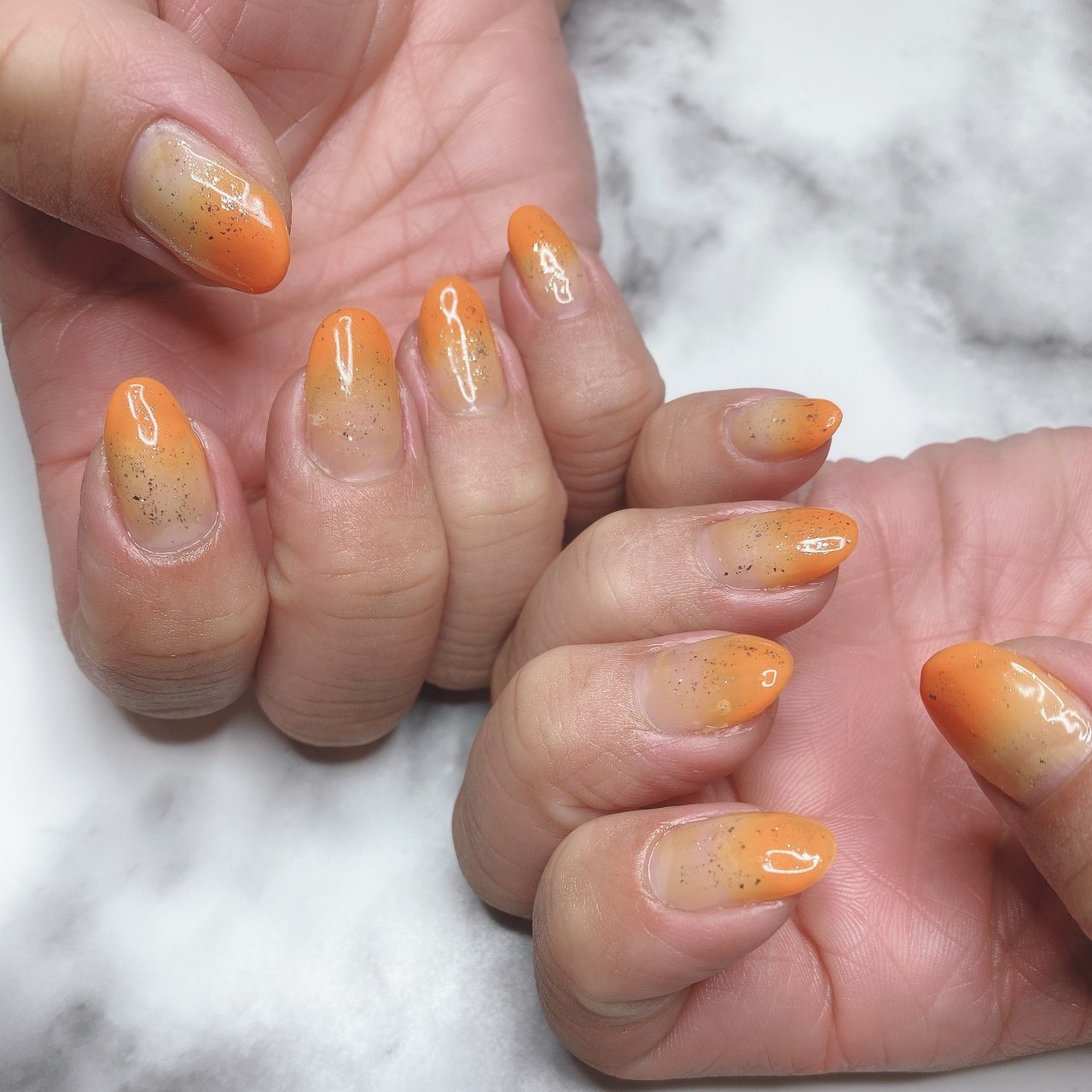 春 ハンド グラデーション ラメ ショート Nailsalon Sireneのネイルデザイン No ネイルブック