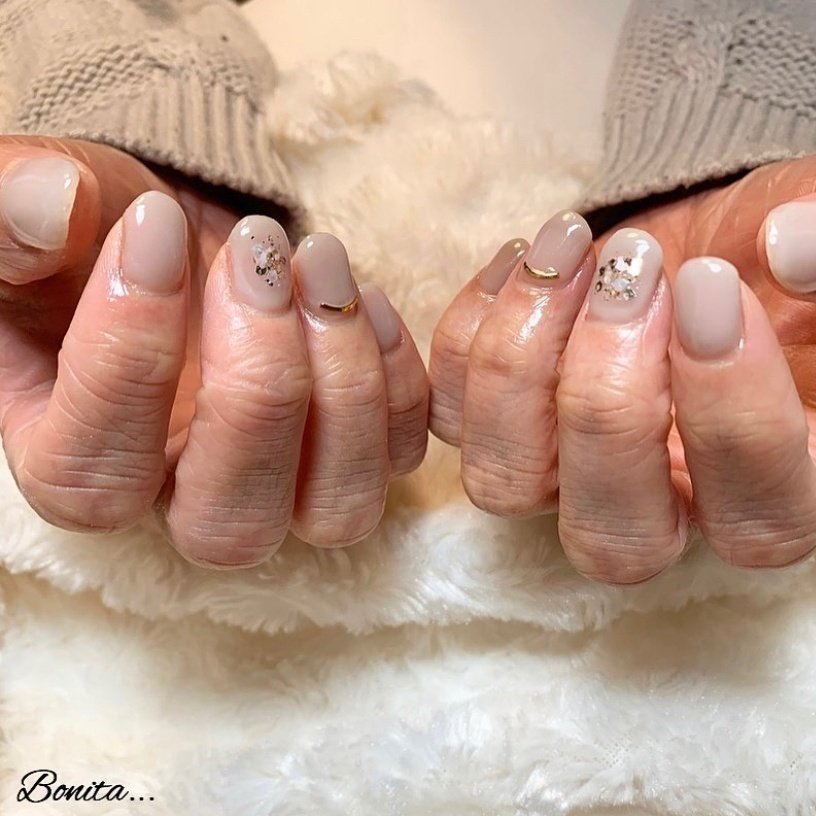 秋 冬 お正月 成人式 ハンド Atelier Bonitaのネイルデザイン No ネイルブック