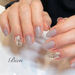 22年 新着順 シルバーホログラムのネイルデザイン ネイルブック