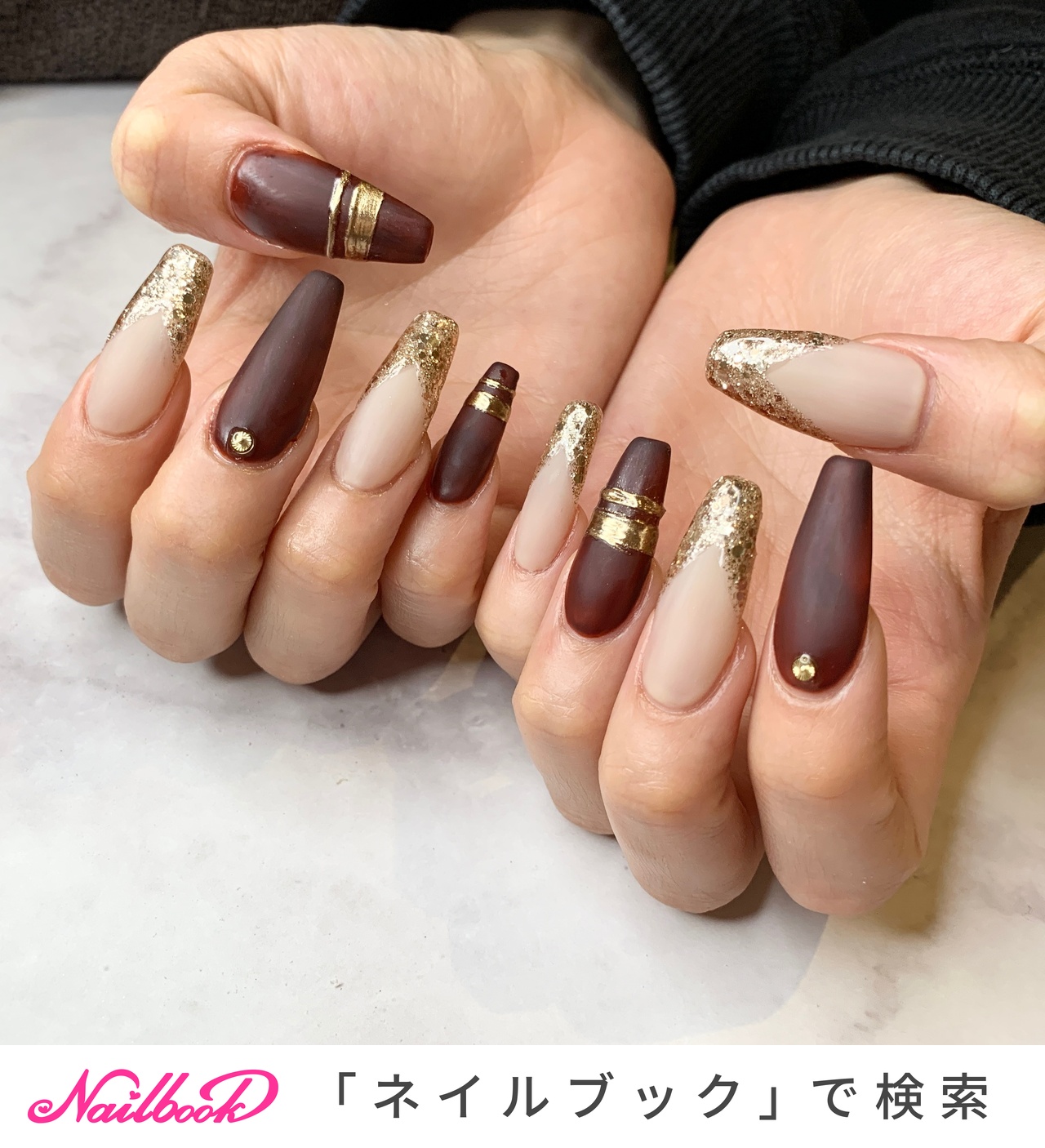 秋 冬 バレンタイン ハンド シンプル Eve Nailのネイルデザイン No ネイルブック