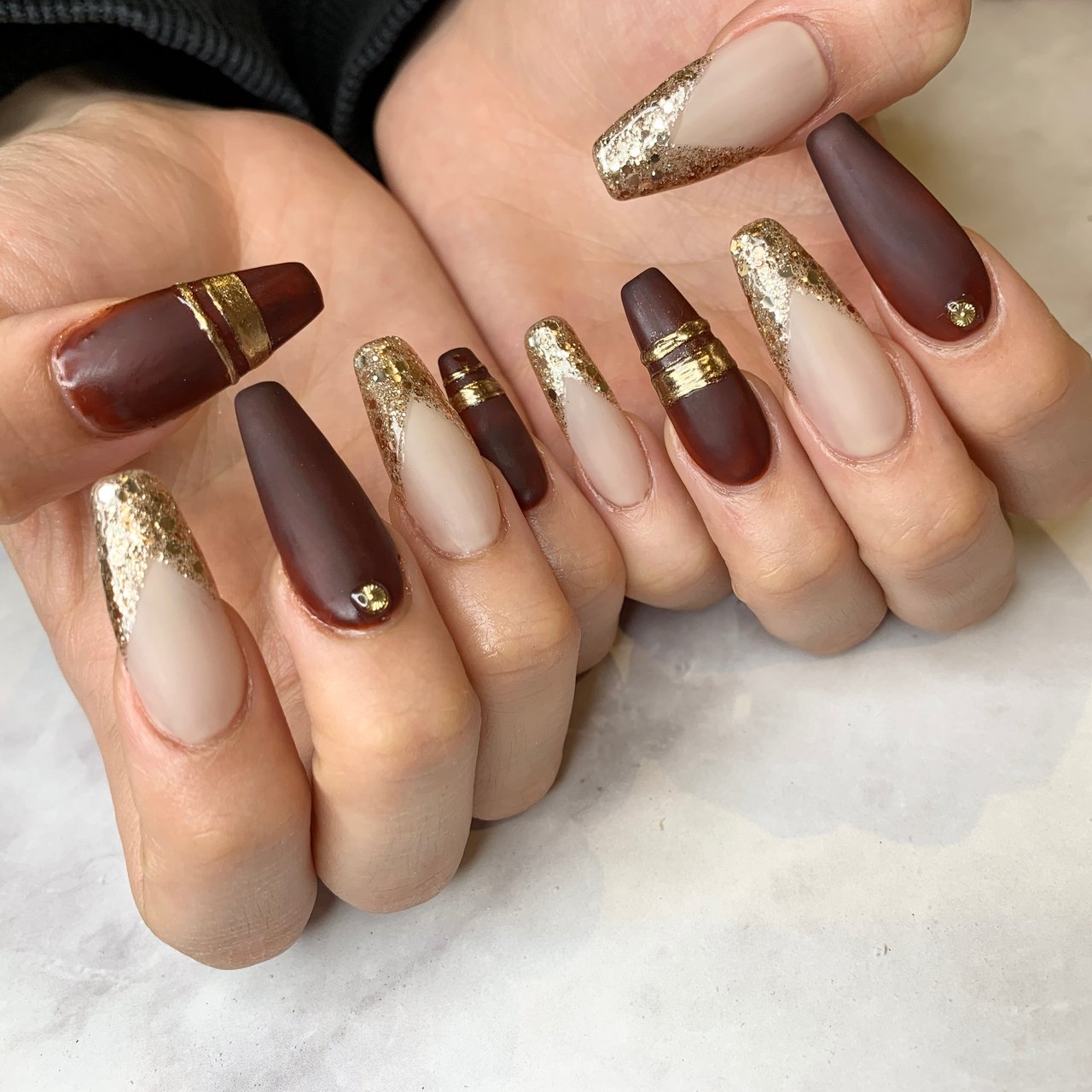 秋 冬 バレンタイン ハンド シンプル Eve Nailのネイルデザイン No ネイルブック
