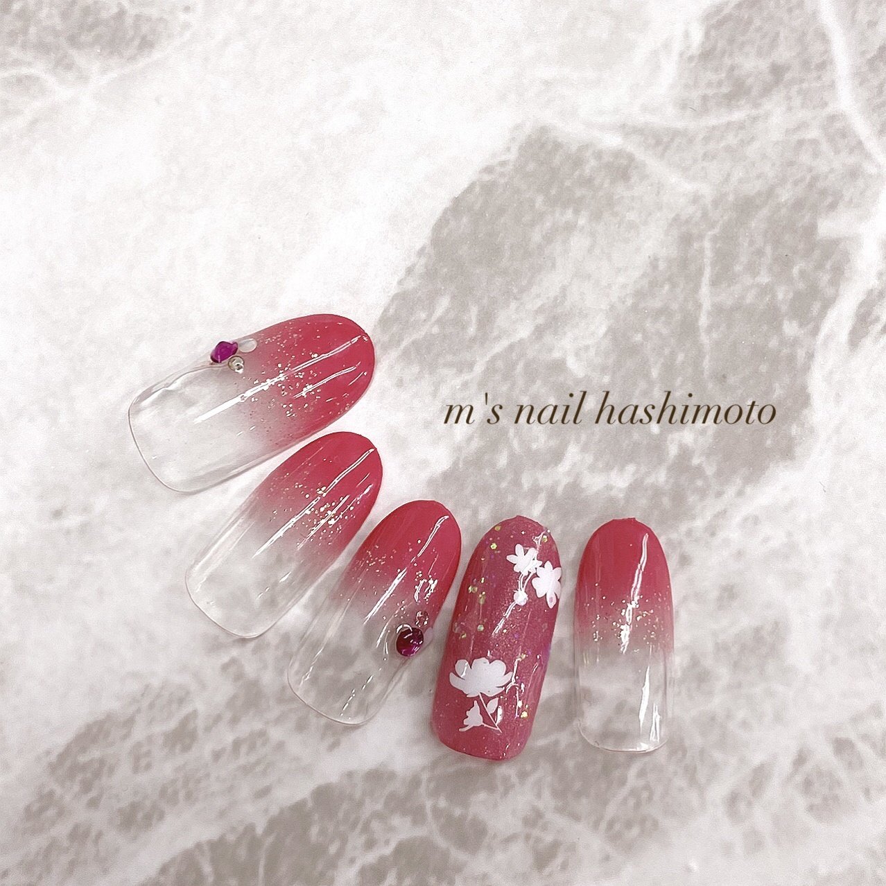 バレンタイン パーティー デート 女子会 ハンド エムズネイル橋本のネイルデザイン No ネイルブック