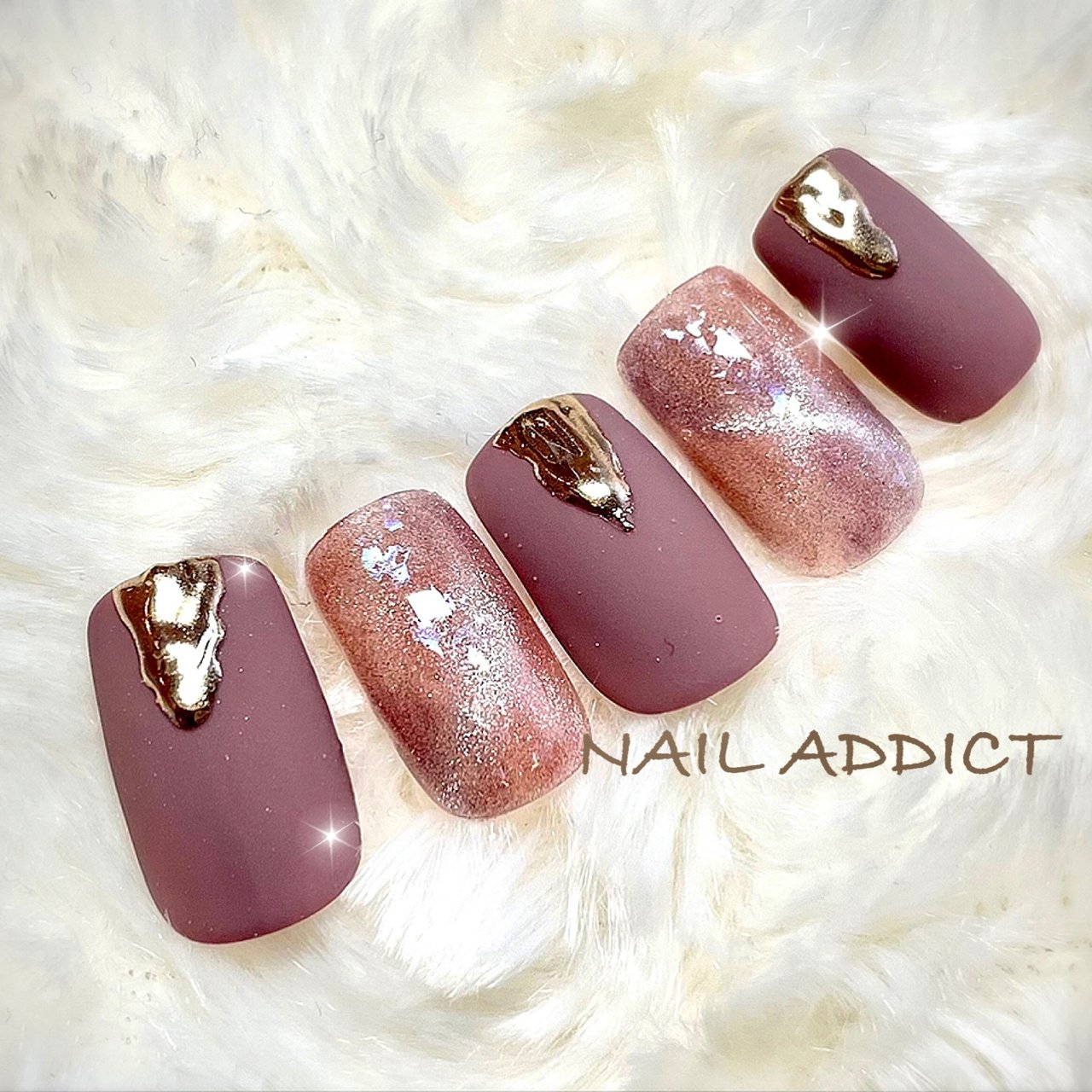 春 冬 卒業式 デート ハンド Nail Addictのネイルデザイン No ネイルブック