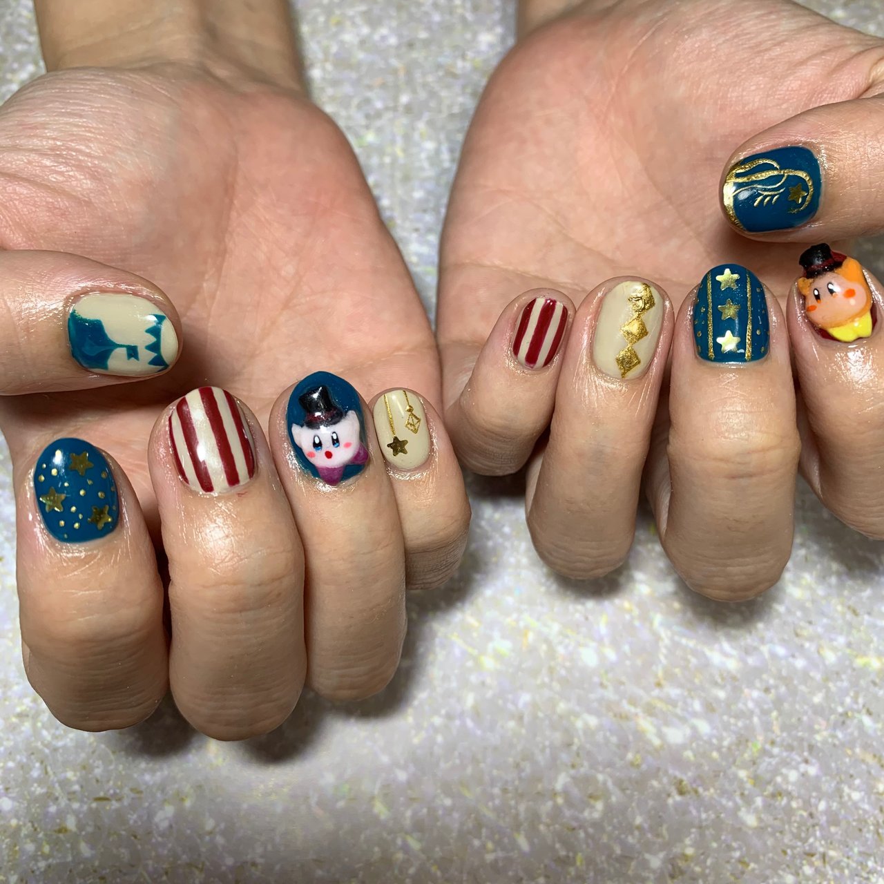 冬 ハンド 痛ネイル キャラクター ショート Nail Bonitaのネイルデザイン No ネイルブック