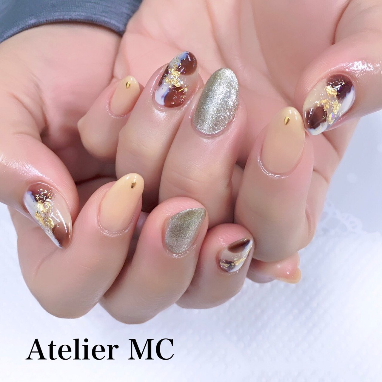 Atelier Mc 新富町 八丁堀 のネイルデザイン No ネイルブック