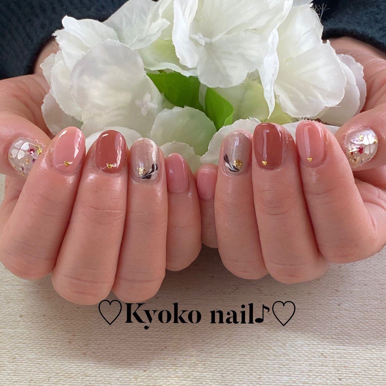 冬 バレンタイン オフィス ハンド シンプル Kyoko Nailのネイルデザイン No ネイルブック