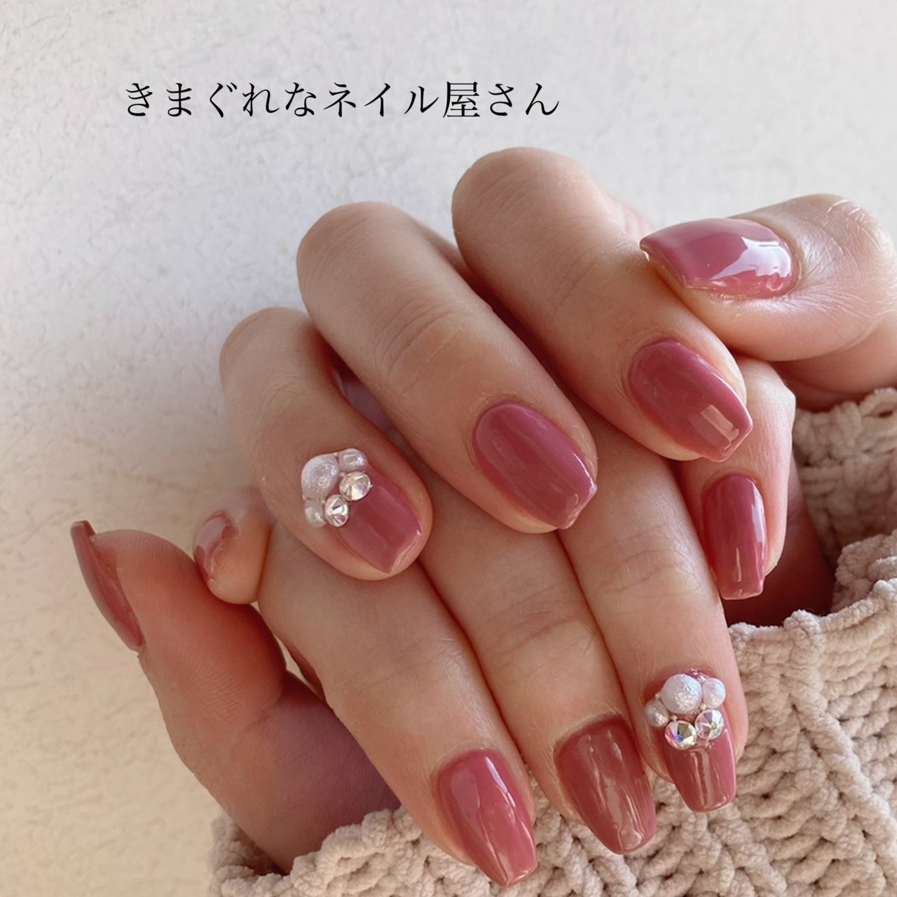 秋 冬 卒業式 入学式 ハンド きまぐれなネイル屋さんのネイルデザイン No ネイルブック