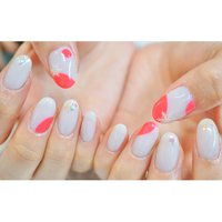 ライブ 雪の結晶のネイルデザイン ネイルブック
