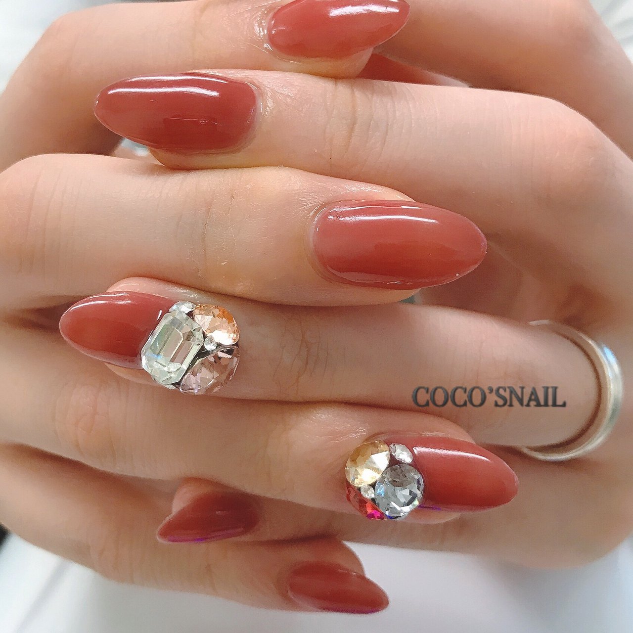 春 オールシーズン ハンド シンプル ワンカラー Coco S Nailのネイルデザイン No ネイルブック