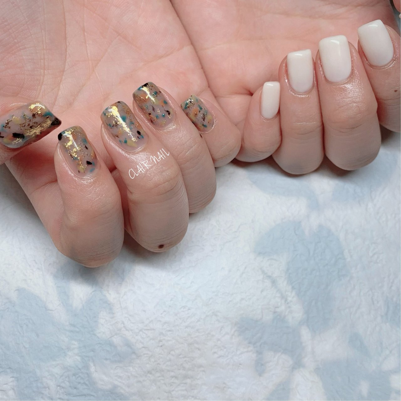 オールシーズン パーティー 女子会 ワンカラー シースルー Nail Salon Clair クレール のネイルデザイン No ネイルブック