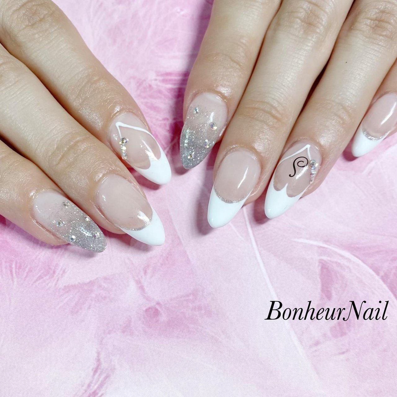 ハンド ロング スカルプチュア お客様 Bonheurnailのネイルデザイン No ネイルブック