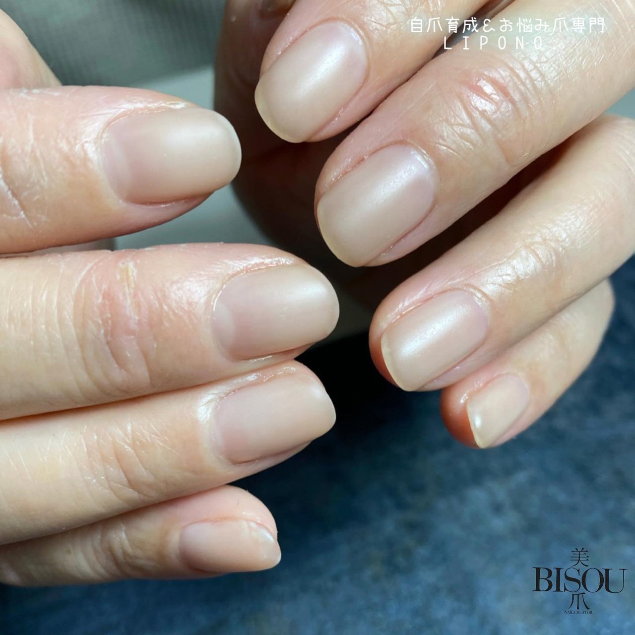 オールシーズン オフィス ブライダル ハンド シンプル Lipono Nail Ayaのネイルデザイン No ネイルブック