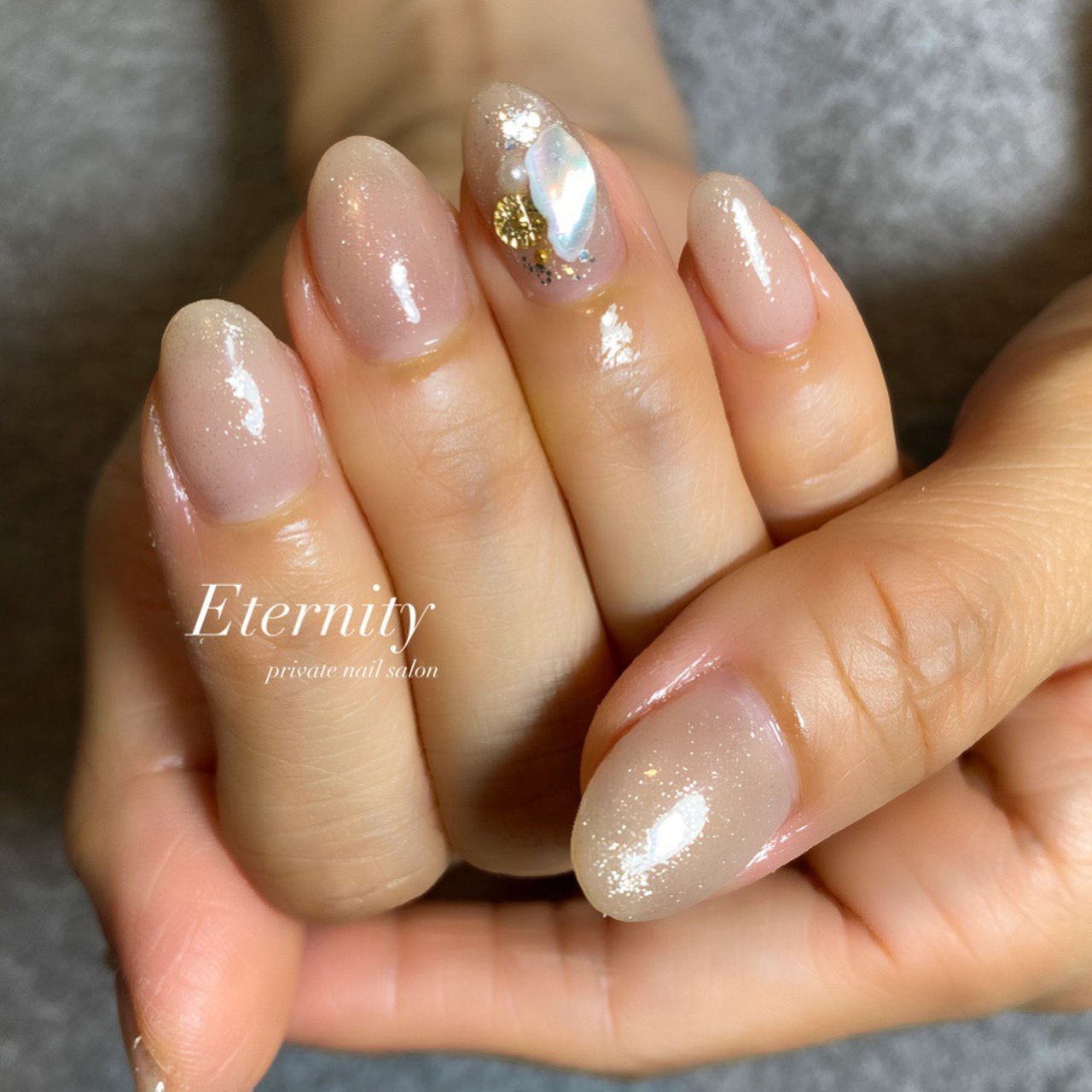 オールシーズン 旅行 リゾート パーティー シンプル Nailsalon Eternityのネイルデザイン No ネイルブック