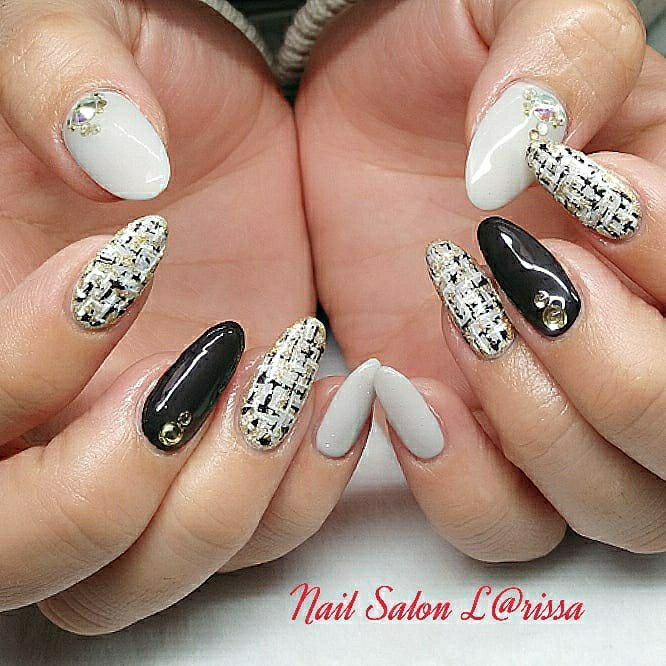 秋 冬 オフィス デート ハンド Larissaのネイルデザイン No ネイルブック