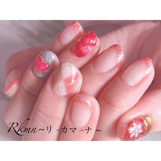 フレンチ アーガイルのネイルデザイン ネイルブック
