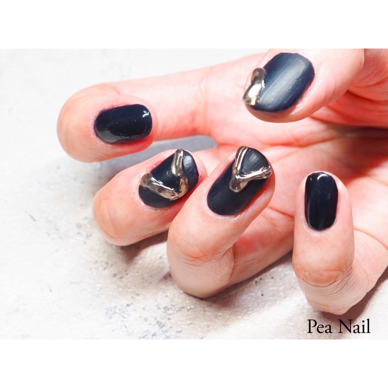 秋 冬 オールシーズン ハンド シンプル Pea Nail Makoのネイルデザイン No ネイルブック