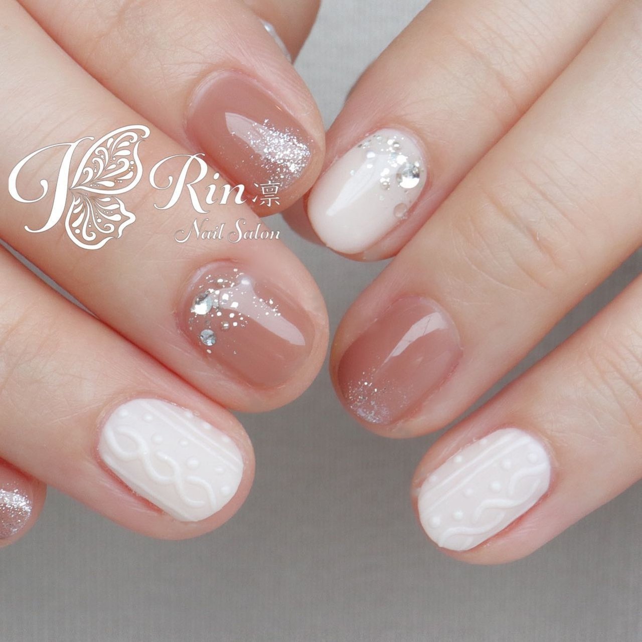 秋 冬 クリスマス 女子会 ハンド Rin Nailのネイルデザイン No ネイルブック