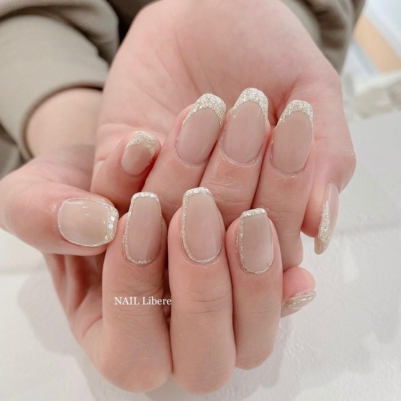 春 夏 秋 冬 グレージュ Nail Libereのネイルデザイン No ネイルブック