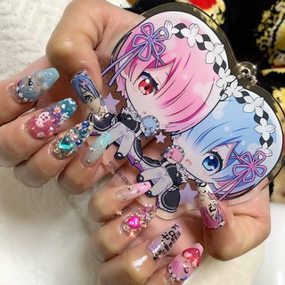 2026年】新着順｜#リゼロネイルのネイルデザイン(2ページ目)｜ネイルブック