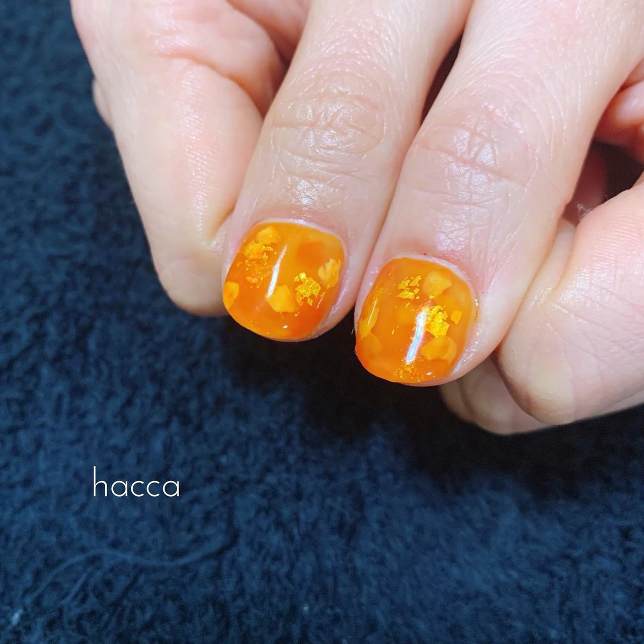 春 夏 ハンド シンプル ラメ Nail Salon Haccaのネイルデザイン No 605 ネイルブック