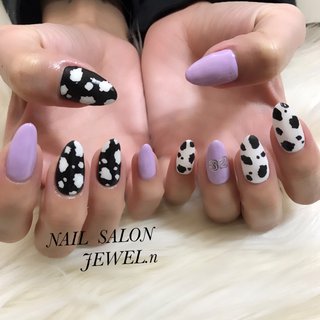 黒白のネイルデザイン ネイルブック