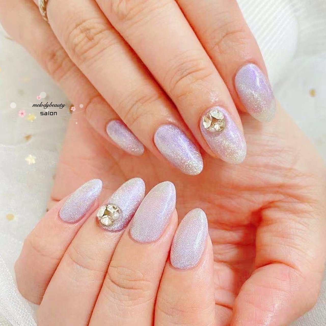 春 オフィス デート 女子会 ハンド メロディービューティーサロンのネイルデザイン No ネイルブック