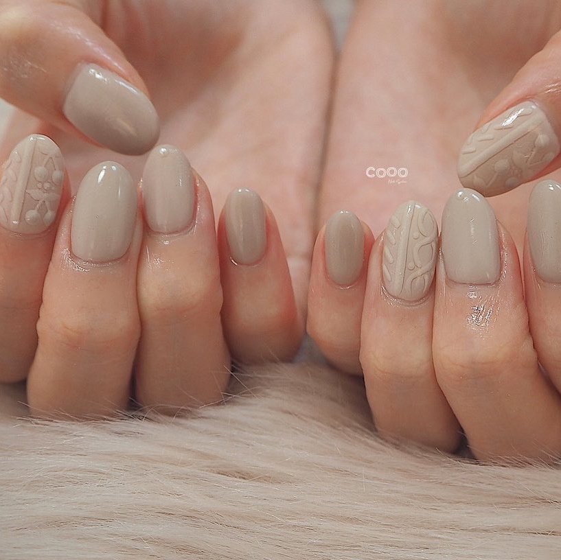 冬 オフィス ハンド シンプル パール Coooのネイルデザイン No ネイルブック