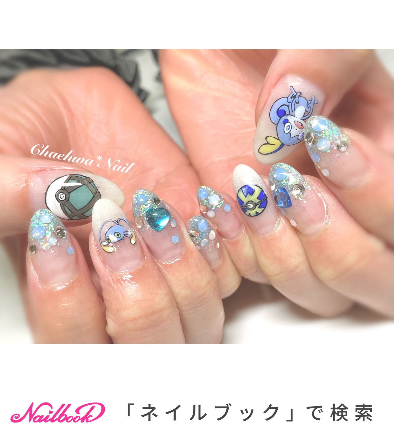 オールシーズン ライブ パーティー 女子会 ハンド Chaehwa 8127のネイルデザイン No ネイルブック