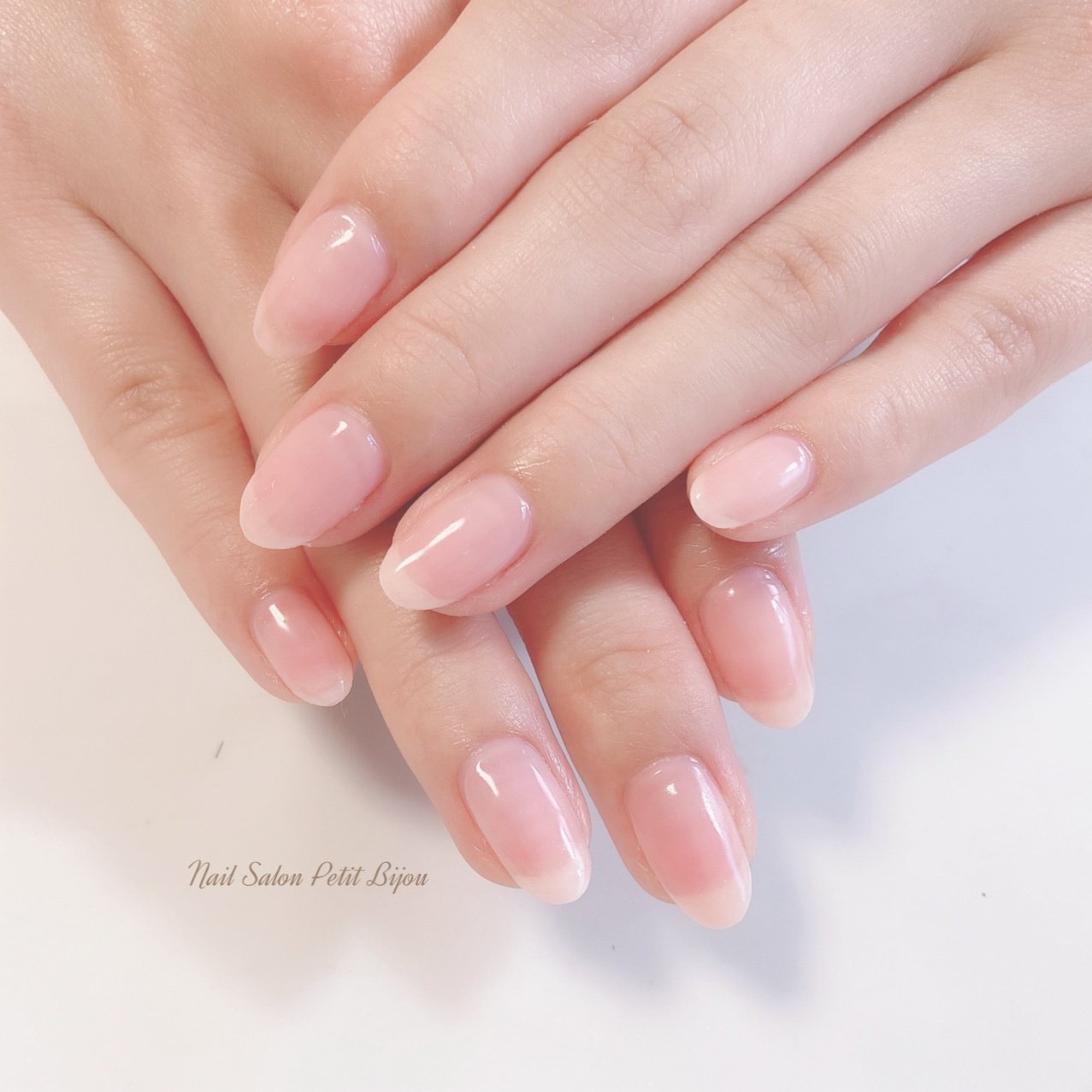 オールシーズン ハンド シンプル クリア ジェル Nail Salon Petit Bijouのネイルデザイン No ネイルブック