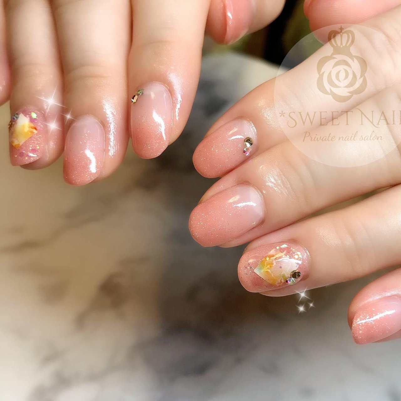 オールシーズン 卒業式 入学式 オフィス ハンド 大阪府八尾市ネイルサロン Sweet Nail のネイルデザイン No ネイル ブック