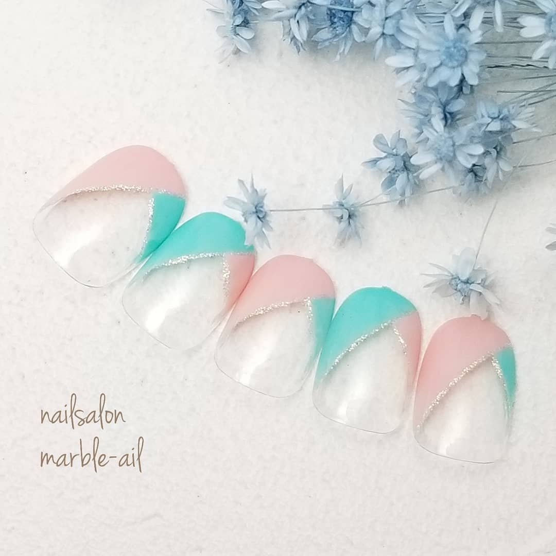 春 オールシーズン 卒業式 入学式 ハンド 葛西 マーブルアイル Nailsalon Marble Ail のネイルデザイン No ネイルブック
