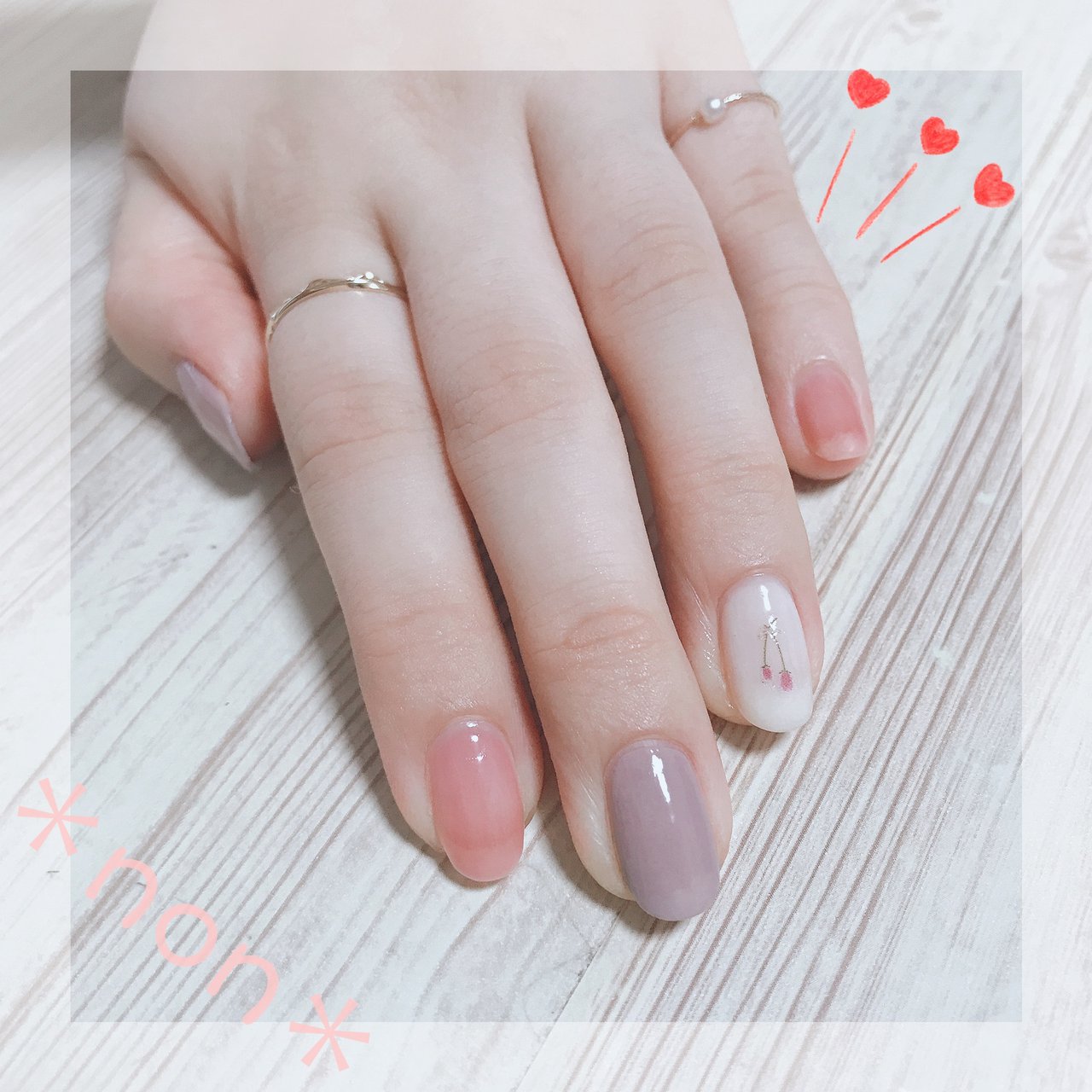 オールシーズン デート ハンド シンプル ワンカラー Non のネイルデザイン No ネイルブック