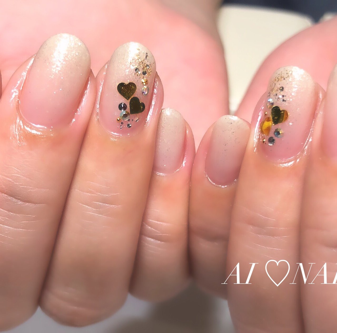 冬 バレンタイン オフィス デート ハンド 京都四条烏丸ネイルサロン Ai Nail Yukina のネイル デザイン No ネイルブック