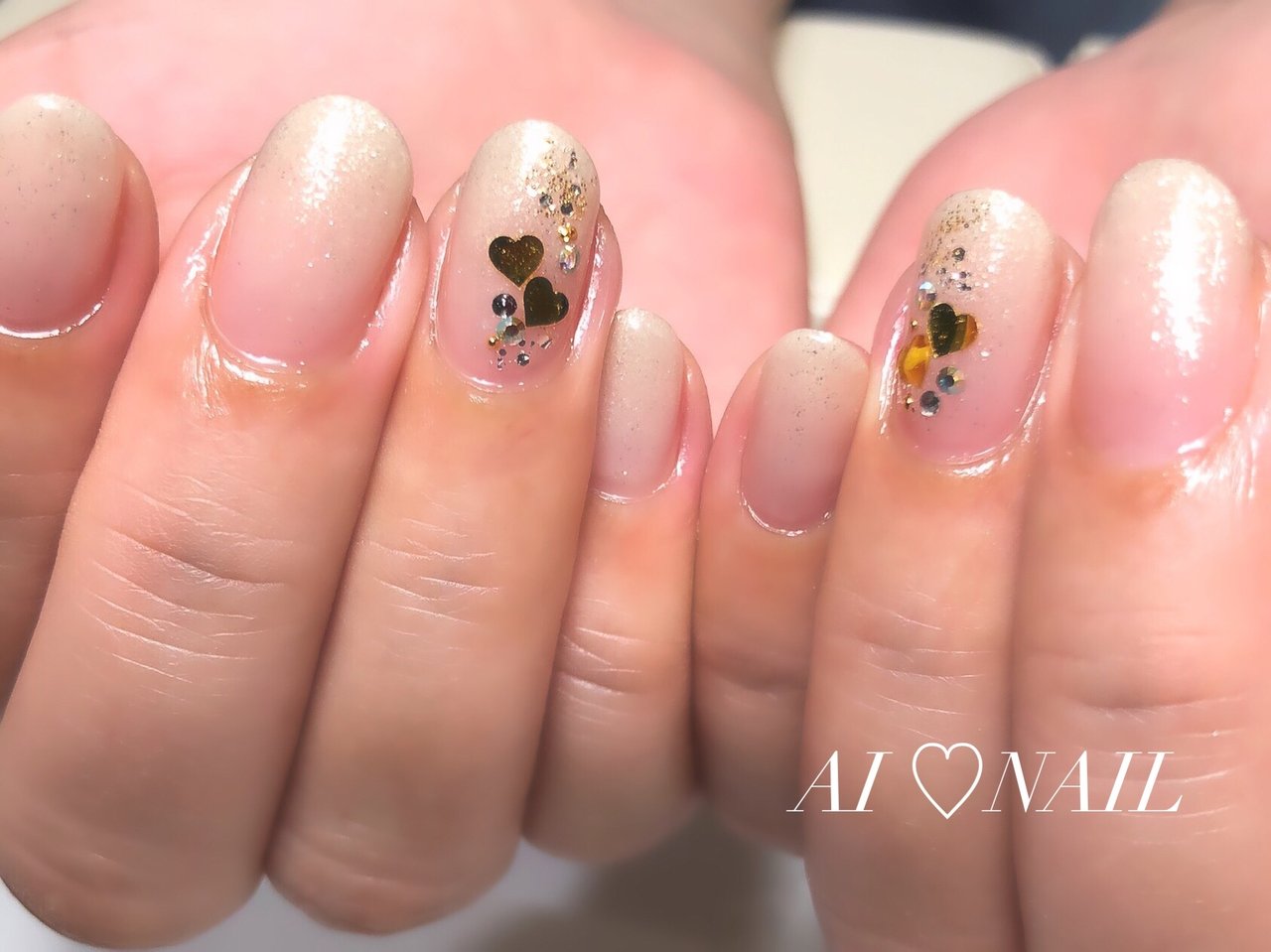冬 バレンタイン オフィス デート ハンド 京都四条烏丸ネイルサロン Ai Nail Yukina のネイル デザイン No ネイルブック