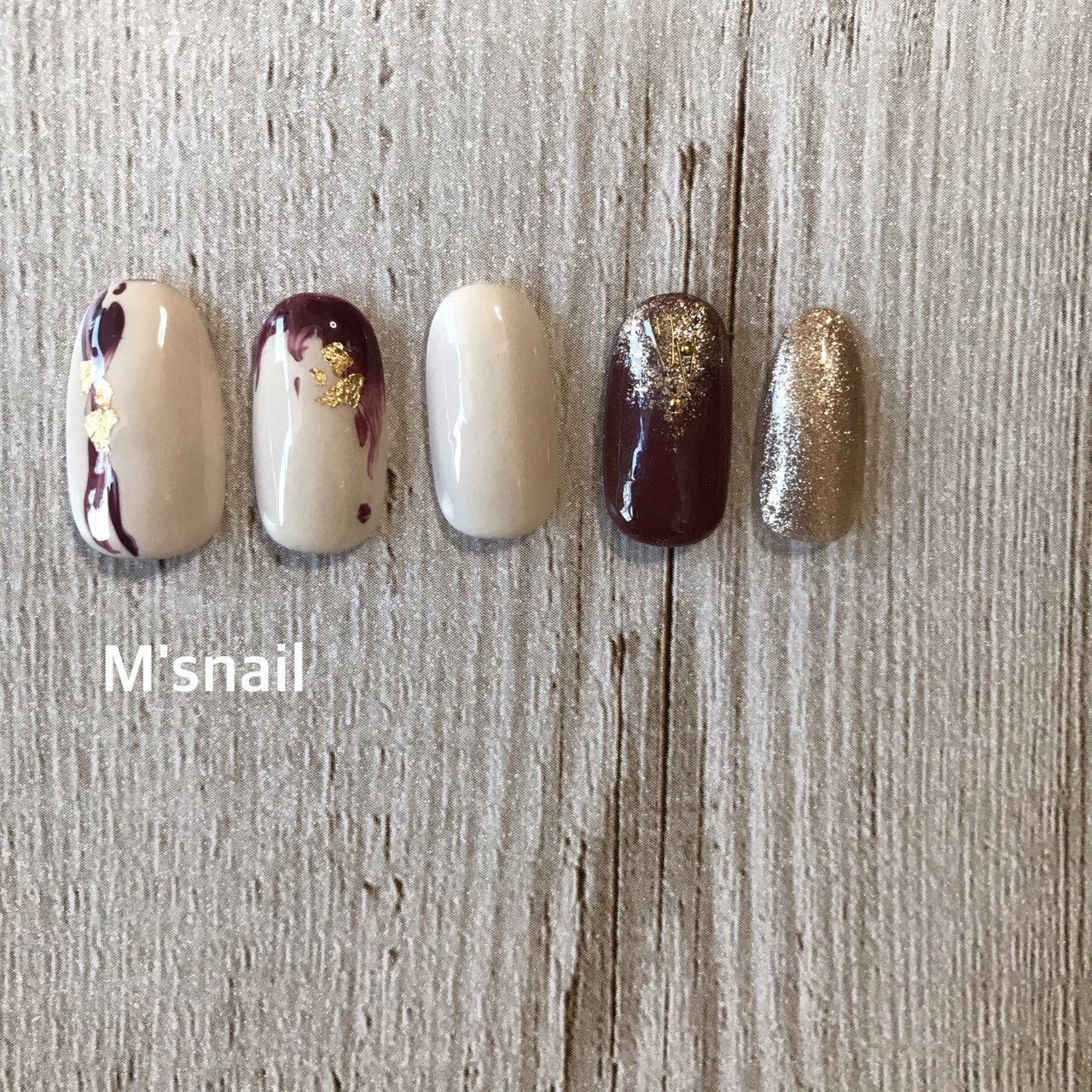 冬 バレンタイン 旅行 ハンド ラメ M S Nailのネイルデザイン No ネイルブック