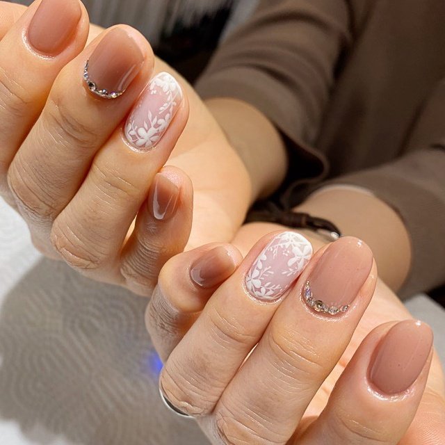 春 冬 オールシーズン オフィス ハンド Mami M53のネイルデザイン No ネイルブック