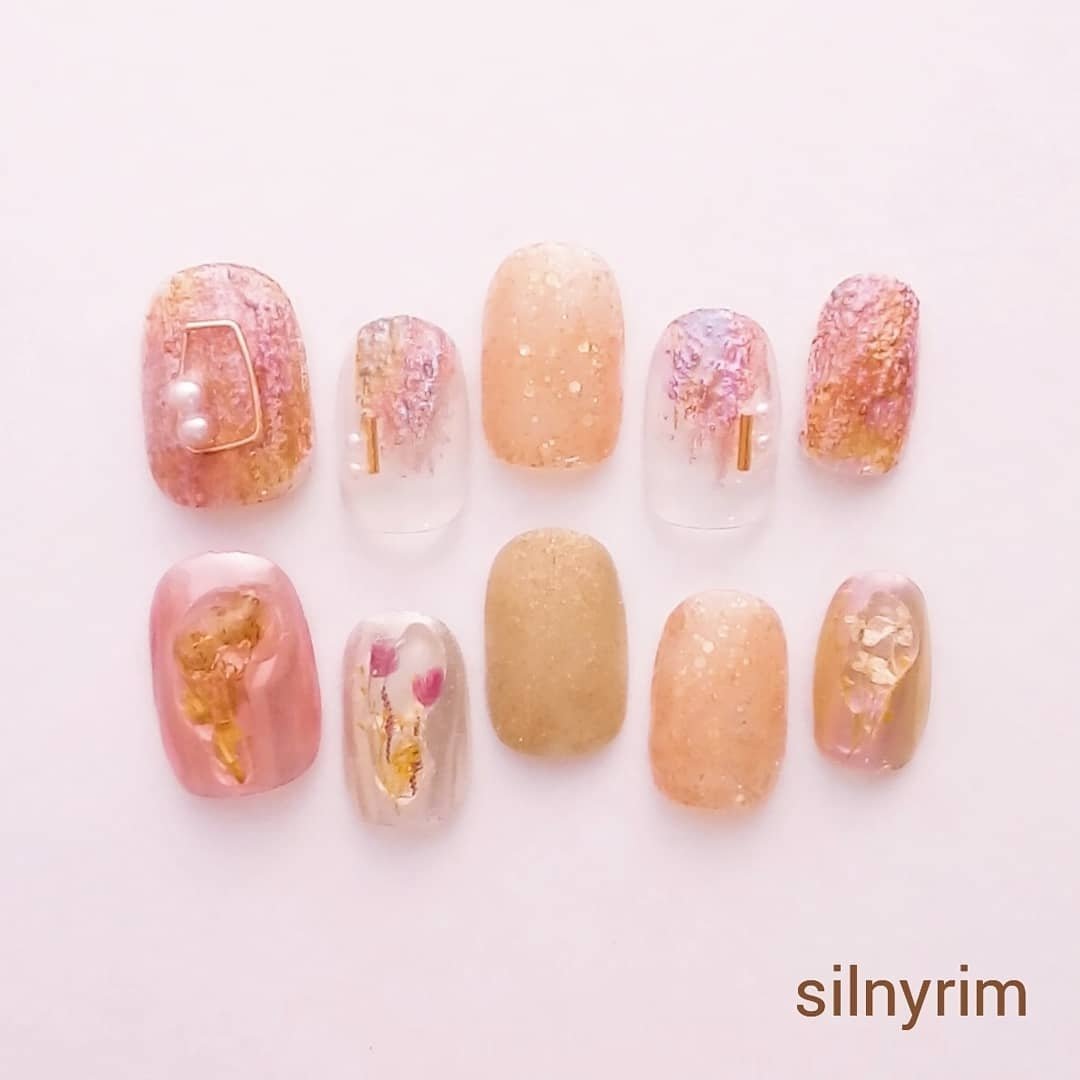 春 冬 オールシーズン バレンタイン ハンド Silnyrim シルニーリムのネイルデザイン No ネイルブック