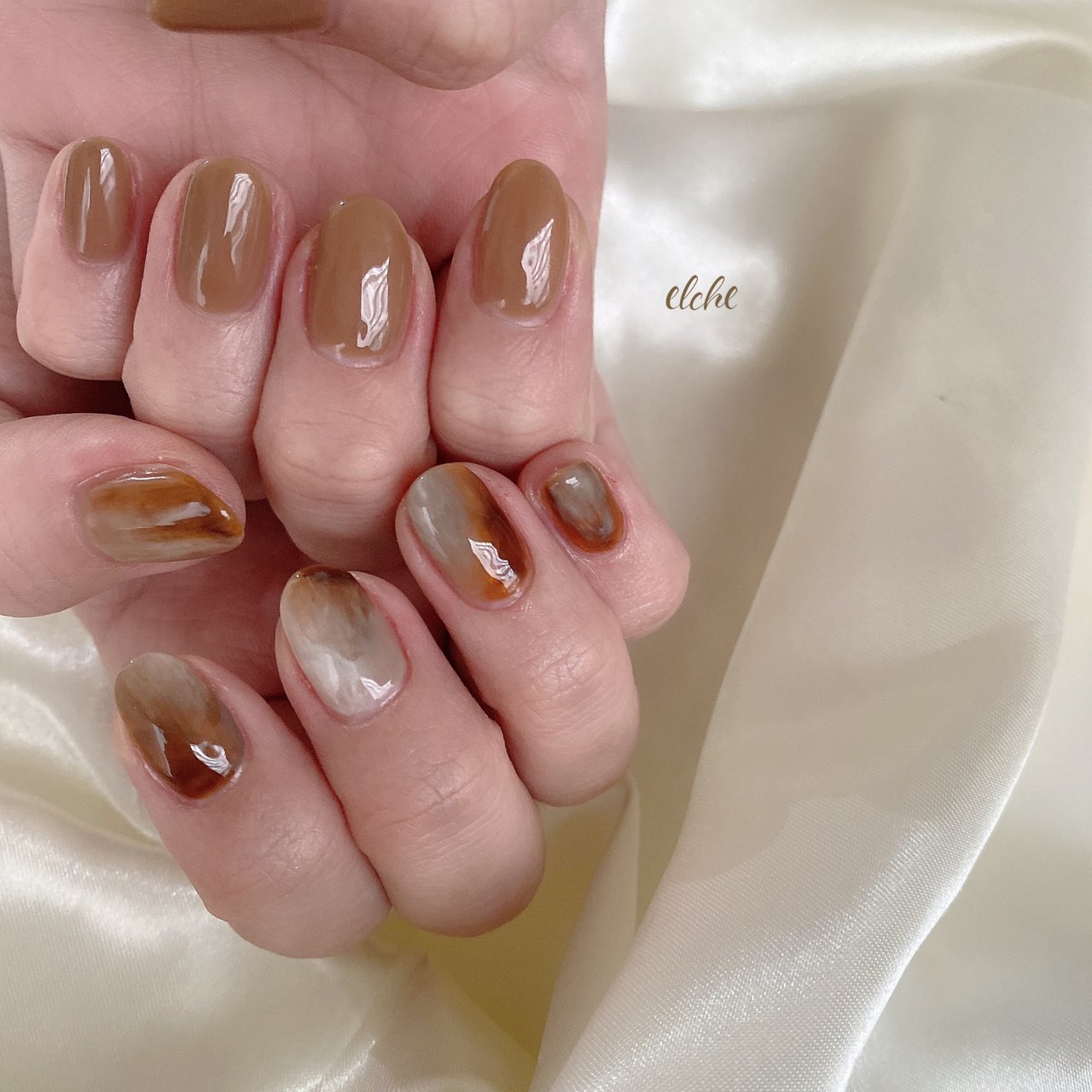 オールシーズン ハンド ワンカラー ニュアンス ミディアム Nbf580のネイルデザイン No ネイルブック