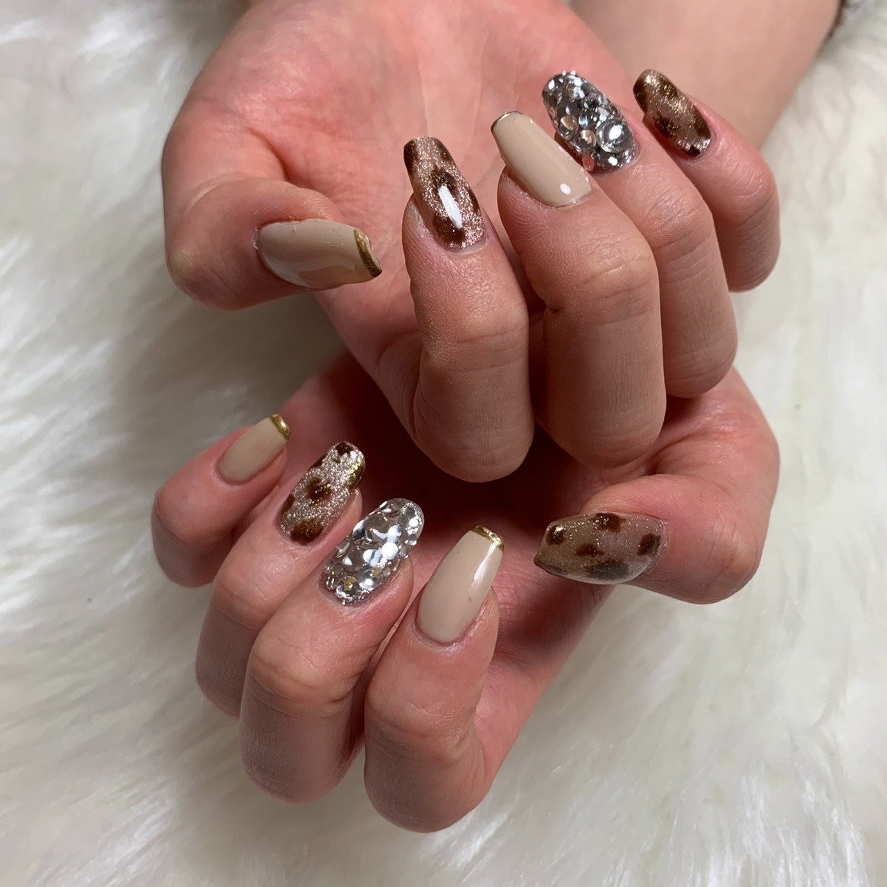 秋 冬 オールシーズン 女子会 ハンド Bg Nailのネイルデザイン No ネイルブック