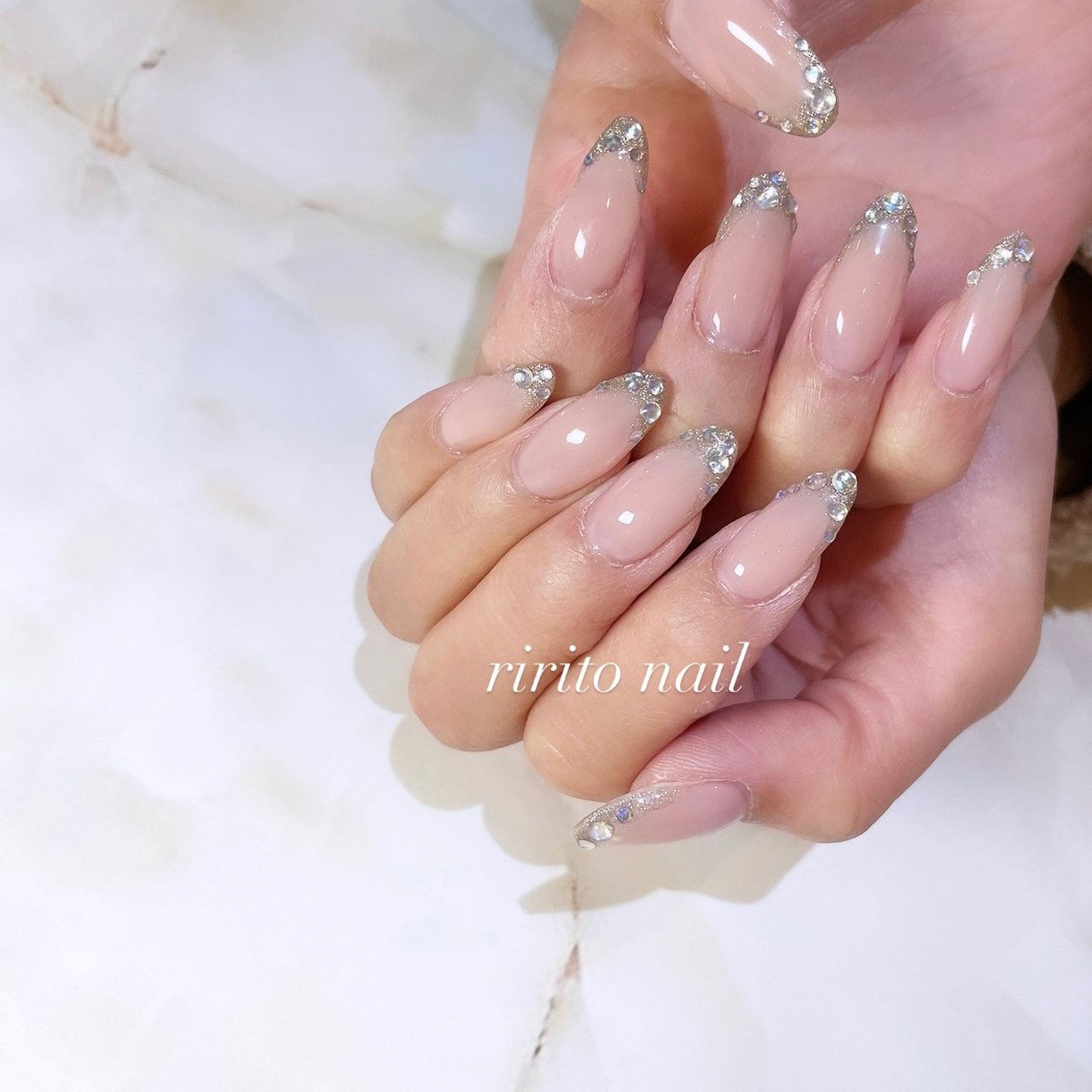 秋 冬 オールシーズン ハンド フレンチ ネイルサロン リリトエトワールのネイルデザイン No ネイルブック