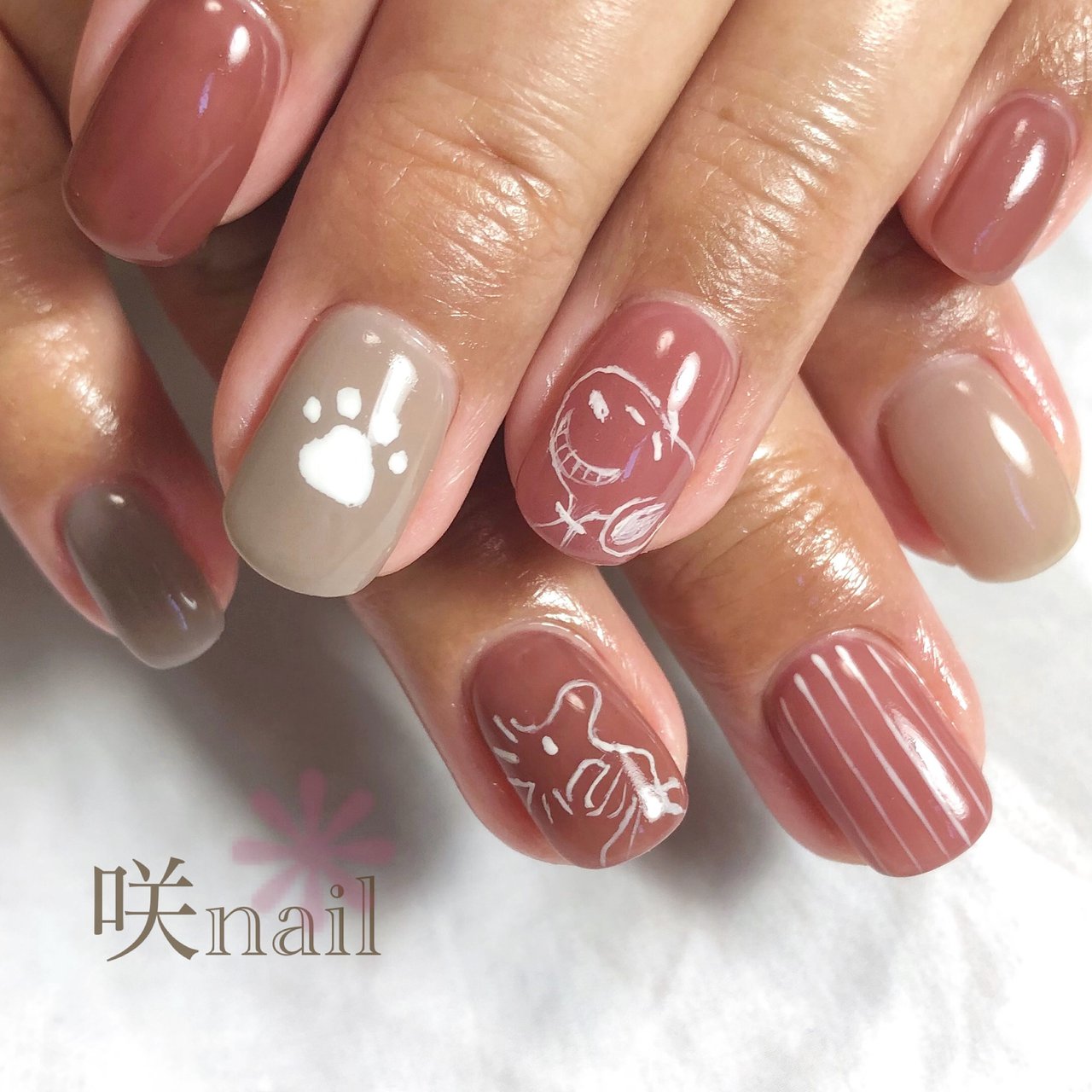 オールシーズン オフィス デート 女子会 ハンド 咲nail サキネイル のネイルデザイン No ネイルブック