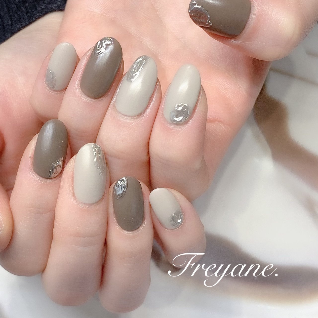 冬 オールシーズン デート 女子会 ハンド Freyane のネイルデザイン No ネイルブック