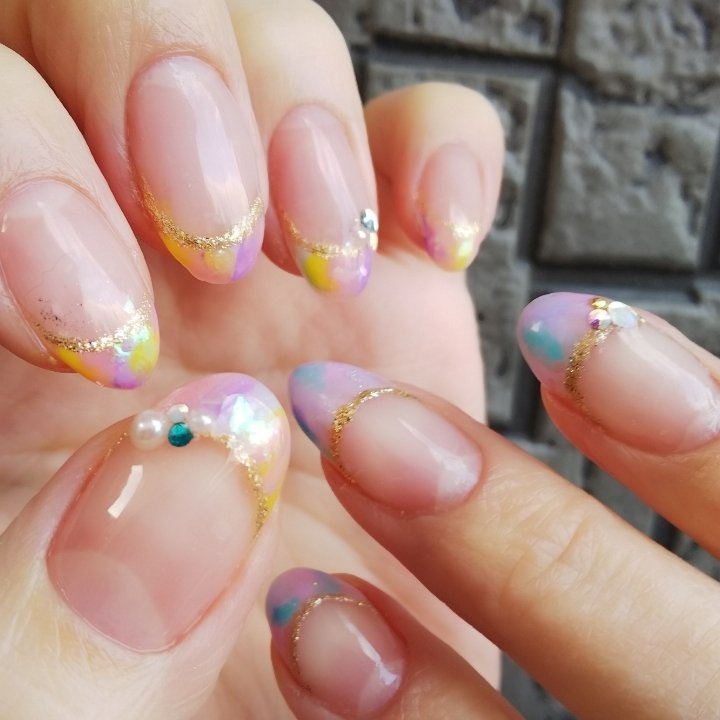春 オールシーズン 入学式 女子会 ハンド Nail Anjealliaのネイルデザイン No ネイルブック