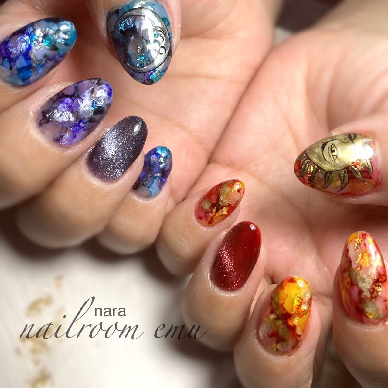 奈良ネイルサロンnailroomemuのネイルデザイン No ネイルブック